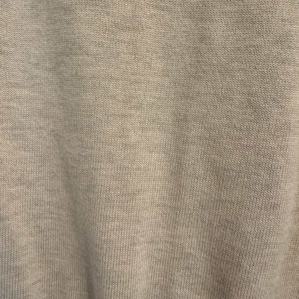 White House Black Market Cream Crew Neck Long Sleeve Sweater - Picture 2 of 7